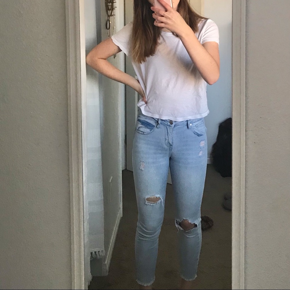 Light Wash Girls RSQ Jeans